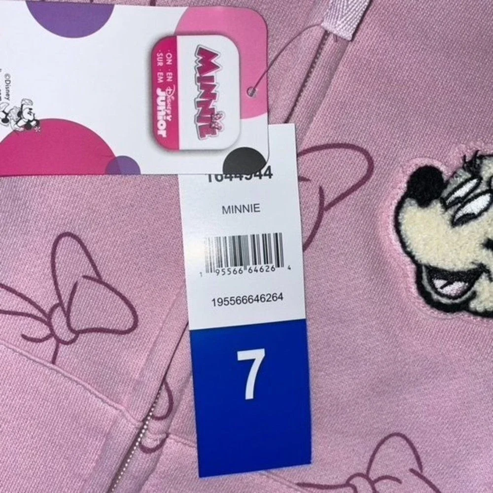 Minnie Mouse‎ Disney Kids' Pink 3-piece Set with Tutu Size 7 New with Tags!